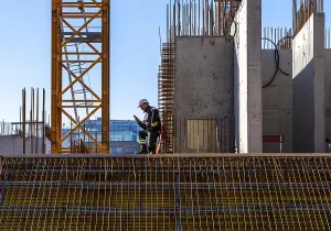 Construction site Neue Nationalgalerie