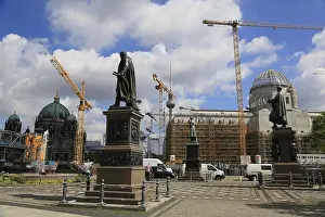 Construction site for the reconstruction of the Berlin Palace
