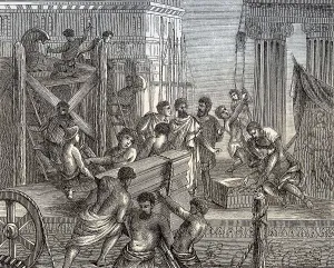 Construction of a temple to Athena Polias