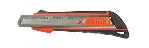 Construction Tool Stationery Utility Paper Craft Knife Box Cutter Insulated On White