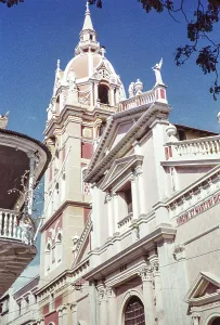 Convent church of San Francisco, Cartagena, Colombia, South America 1961, South America