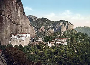 The convent Mega Spileon, the Monastery of the Dormition of the Theotokos