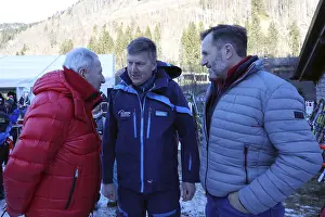 In conversation, from left. President / President Friedhelm Julius Beucher (German Disabled Sports Federation)