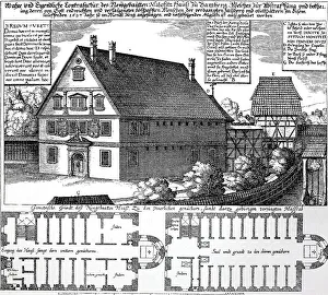 Copper engraving from the Drudenhaus