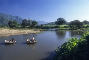 Coracle ride in Bhavani River at Attapadi