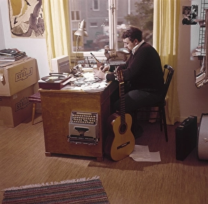 Cornelis Vreeswijk. Dutch-born Swedish singer songwriter
