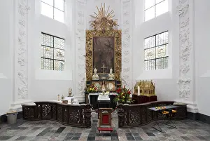 Cornelius Chapel, altar with relics, St