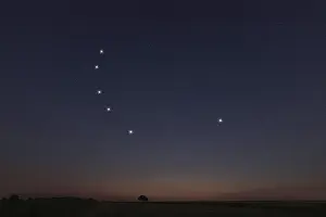 Corona Australis star constellation