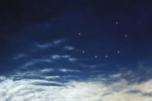 Corona Borealis star constellation