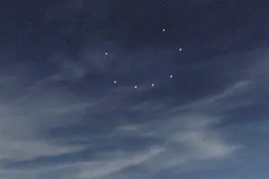Corona Borealis star constellation