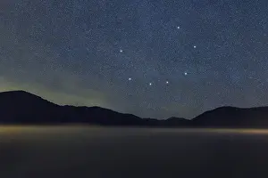 Corona Borealis star constellation
