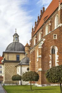 Corpus Christi Basilica located in the Kazimierz district of Krakow