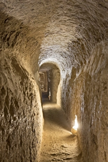 Corridor inside Noosh Abad, Aran va Bidgol
