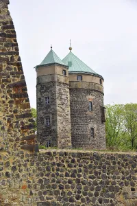 The Cosel tower on Stolpen Castle