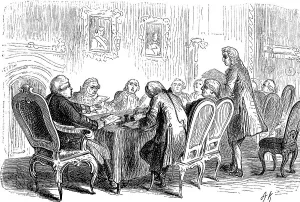 The Council of Ministers under Frederick William in session