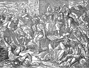 Count von Staremberg gives orders despite being wounded