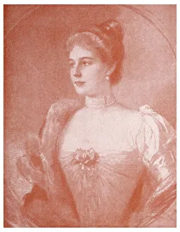 Countess Margitta Doenhoff, an illustration from Moderne Kunst in Meisterholzschnitten