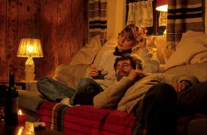 Couple at home