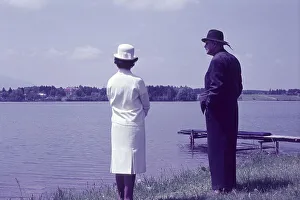 Couple at the Riegsee, Murnau, Upper Bavaria
