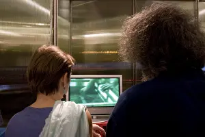 Couple watching TV