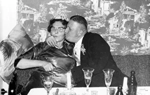Couple, woman outraged at kissing her cheek