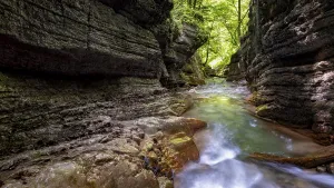 Course of the river Taugl, Tauglschlucht