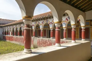 Courtyard corridor commander's house