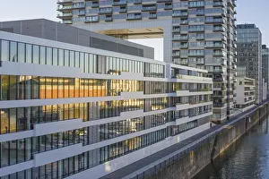 Crane Houses, Rheinau Harbour, Cologne