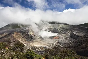 Crater of Poas Volcano, Poas Volcano National Park