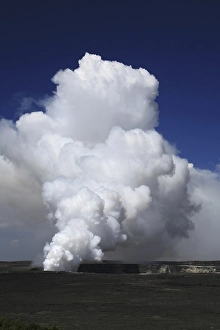 Crater in the Volcanoes National Park