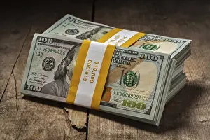 Creative business finance making money concept