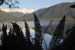 Crisp winter's day at Lake Haupiri