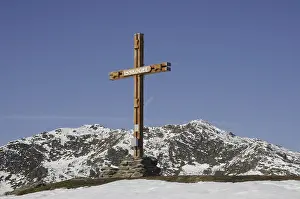 Cross, summit cross, Isskogel, Gerlos