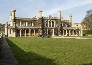 Crown Court building inside Lincoln Castle