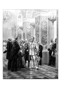 Crown prince Friedrich Wilhelm 1878 at the court ball