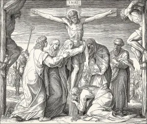 The Crucifixion of Jesus, by Julius Schnorr von Carolsfeld