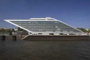Cruise terminal Hamburg Cruise Centre Altona on the Elbe