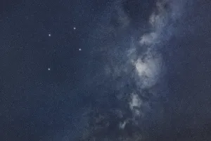 Crux star constellation, Night sky