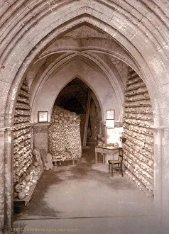 The crypt in the church, Hythe