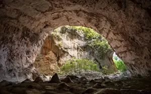 Cueva de La Ermita cave, ravine