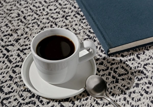 Cup coffee with agenda 4