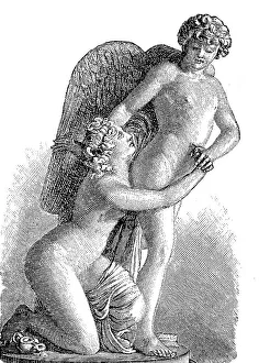 Cupid and Psyche is a very common subject in the visual arts of antiquity and modern times