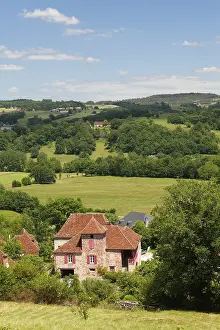 Curemonte, labelled Les plus beaux villages de France