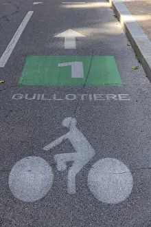 Category Historic EN Prints: Cycle track no. 1 in the direction of Guillotiere