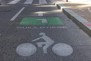 Category Historic EN Prints: Cycle track no. 1 in the direction of Guillotiere