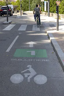 Category Historic EN Prints: Cycle track no. 1 in the direction of Guillotiere