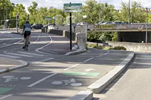 Category Historic EN Prints: Cycle track no. 1 in the direction of Guillotiere