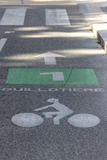 Category Historic EN Prints: Cycle track no. 1 in the direction of Tete d'Or