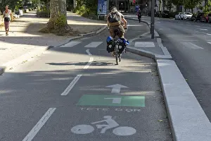 Category Historic EN Prints: Cycle track no. 1 in the direction of Tete d'Or