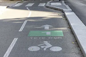 Category Historic EN Prints: Cycle track no. 1 in the direction of Tete d'Or